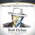 Bob Dylan gana Premio Nobel de Literatura